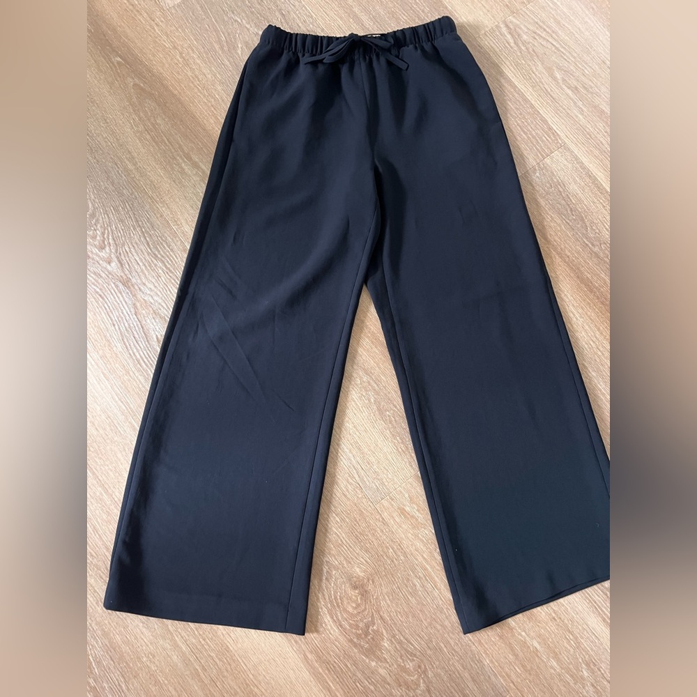 Aritzia Women’s lodge pant - crepette- black - medium - regular length